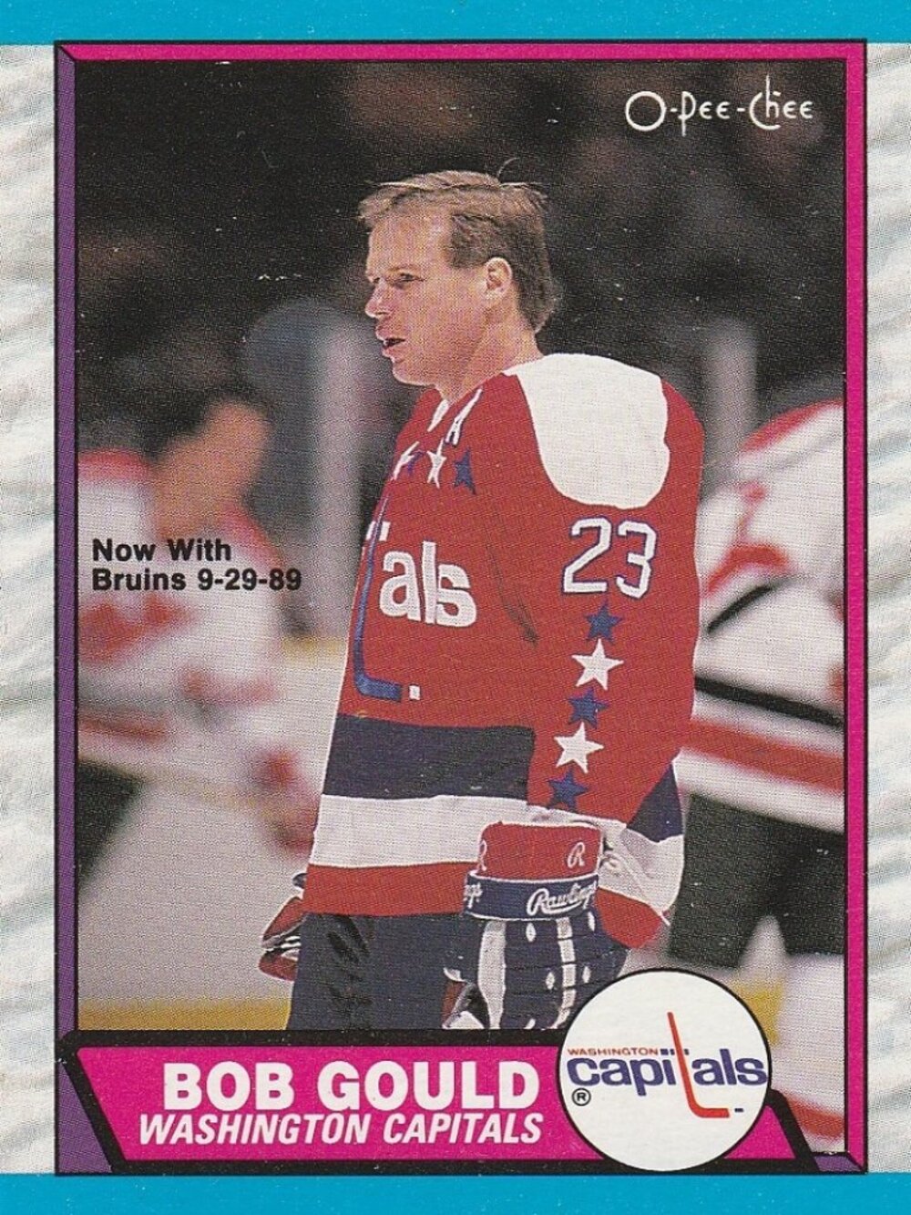 Bob Gould - 1989 O Pee Chee Hockey Card